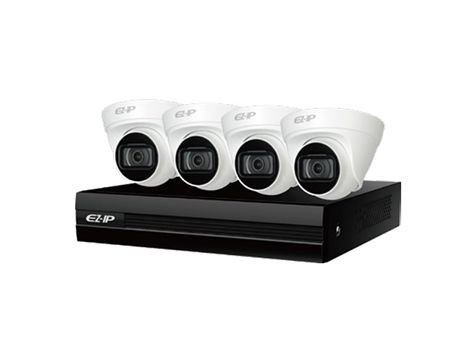 Комплект видеонаблюдения Dahua EZIP-KIT/NVR1B04HC-4P/E/4-T1B20
